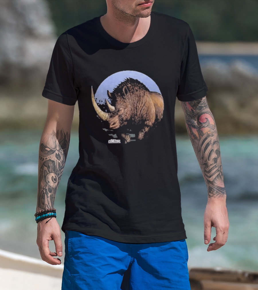 Creative Beast Studio Woolly Rhino Cenozoic Collection T-Shirt
