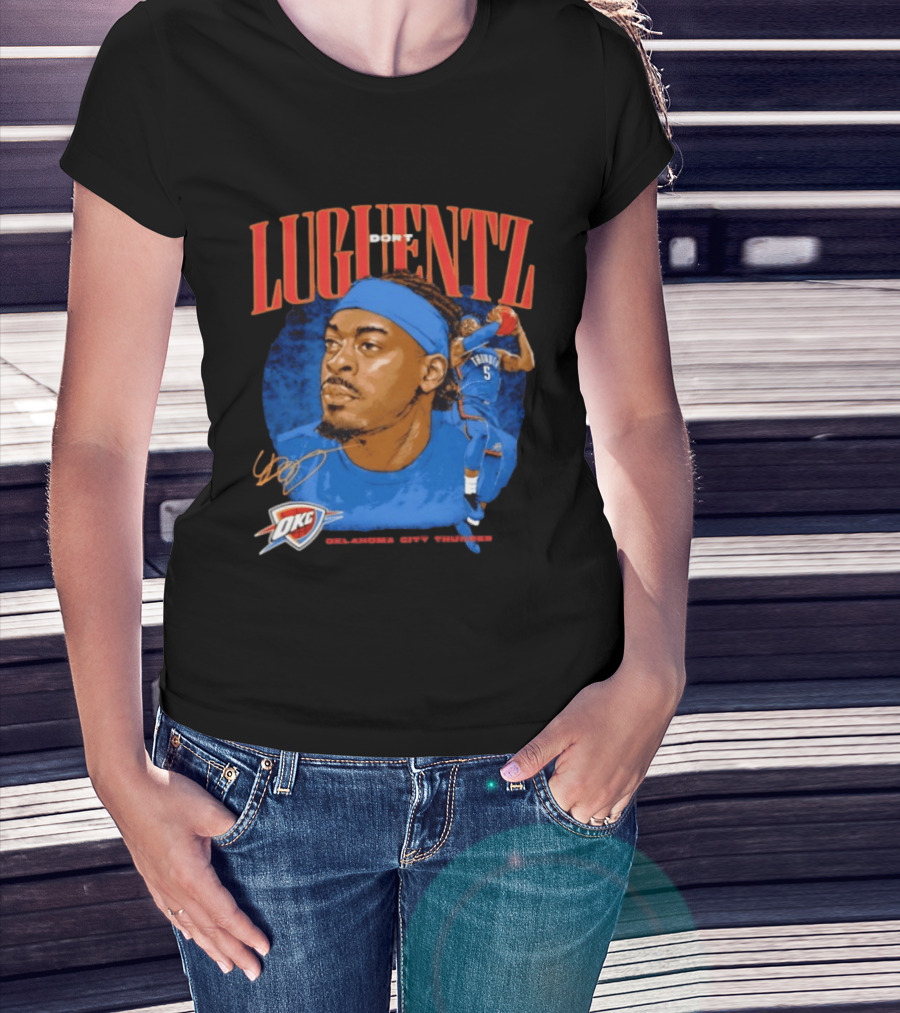 Luguentz Dort Oklahoma City Thunder Basketball OKC Star Player T-Shirt