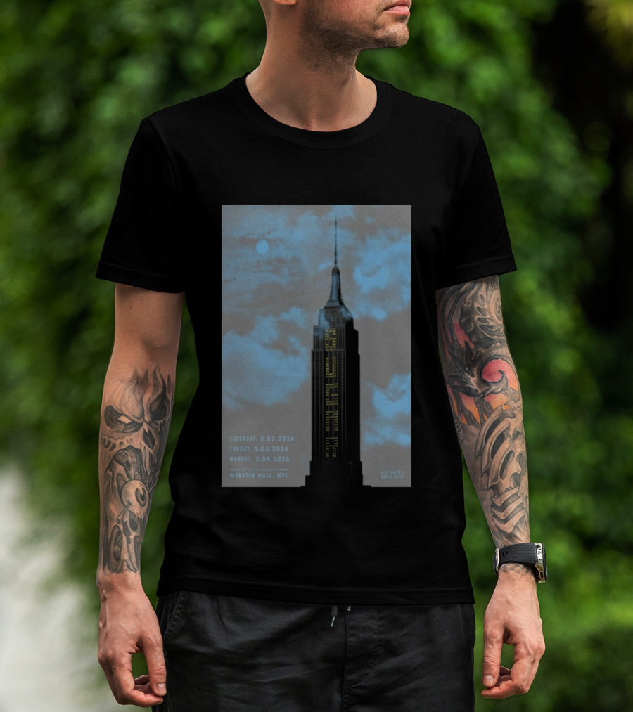 SUGAR Empire State Building Webster Hall NYC May 2 4 2026 T-Shirt