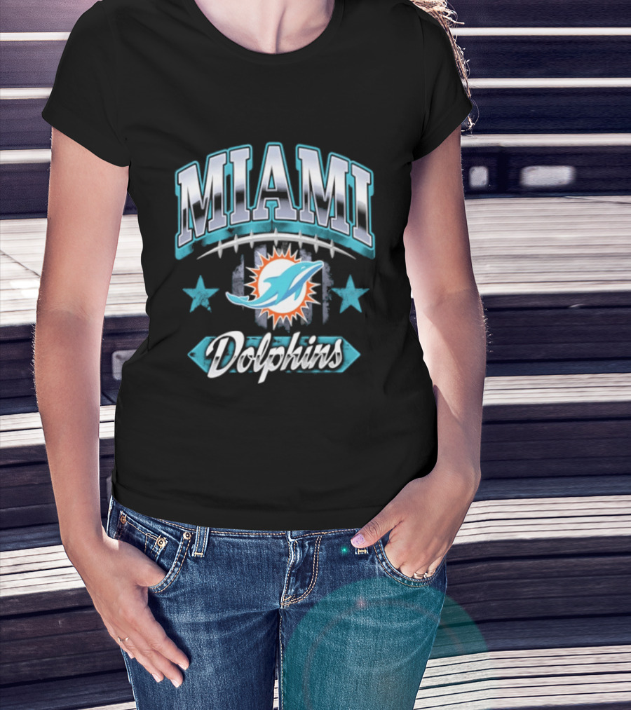Miami Dolphins Americana 2026 NFL Team Spirit T-Shirt