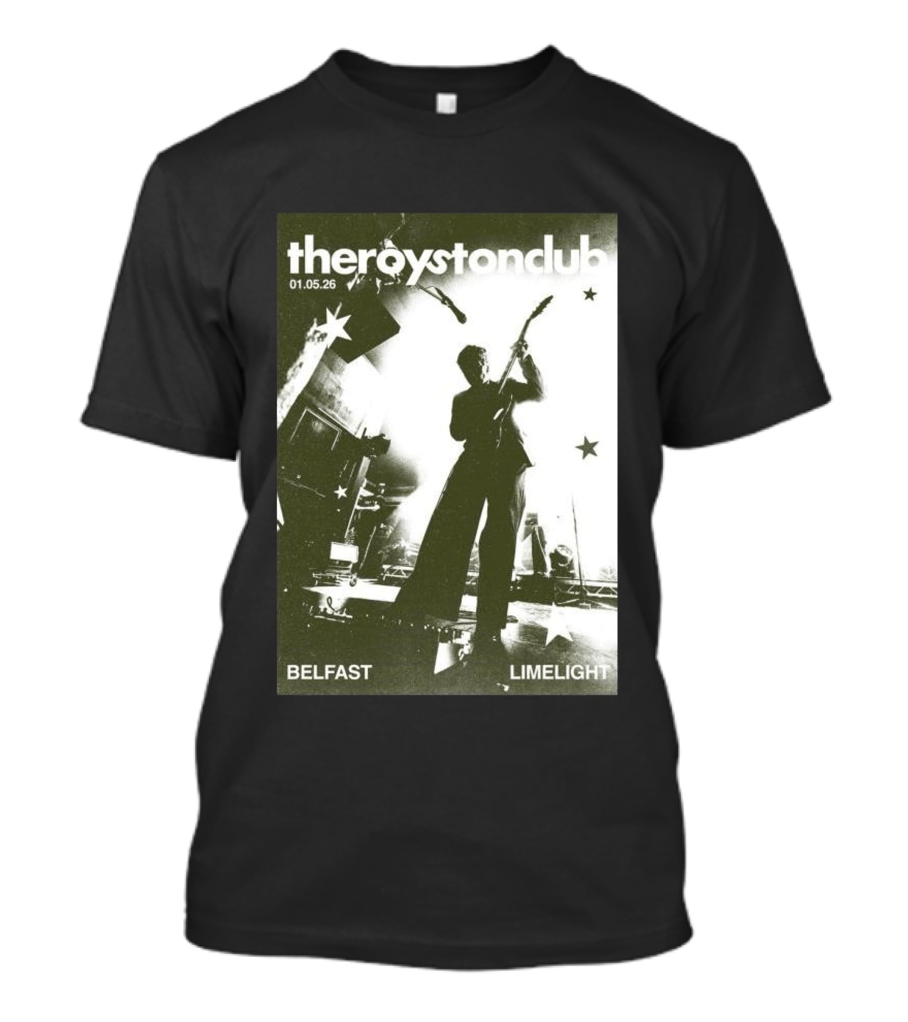 The Royston Club Limelight Belfast 01.05.26 Concert T-Shirt