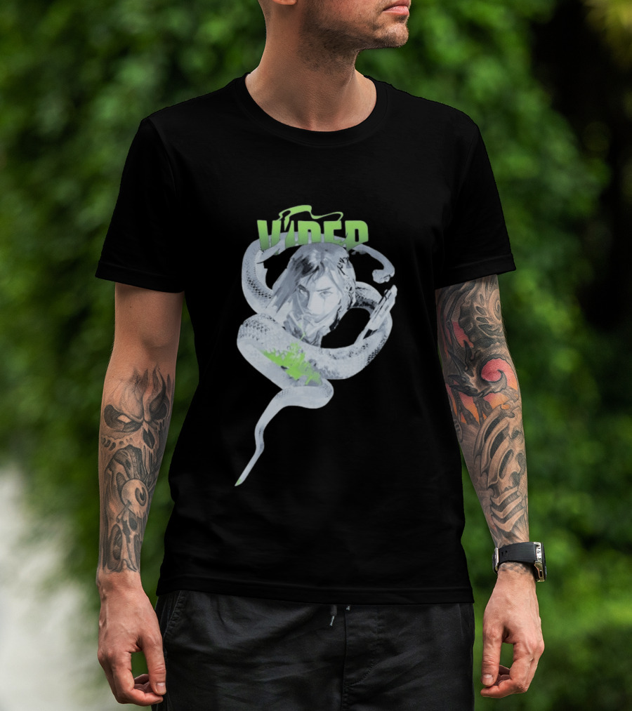 Viper Valorant Why We Fight Back Snake T-Shirt