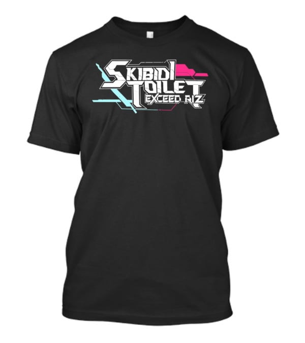 Original Skibidi Toilet Exceed Riz Neon T-Shirt