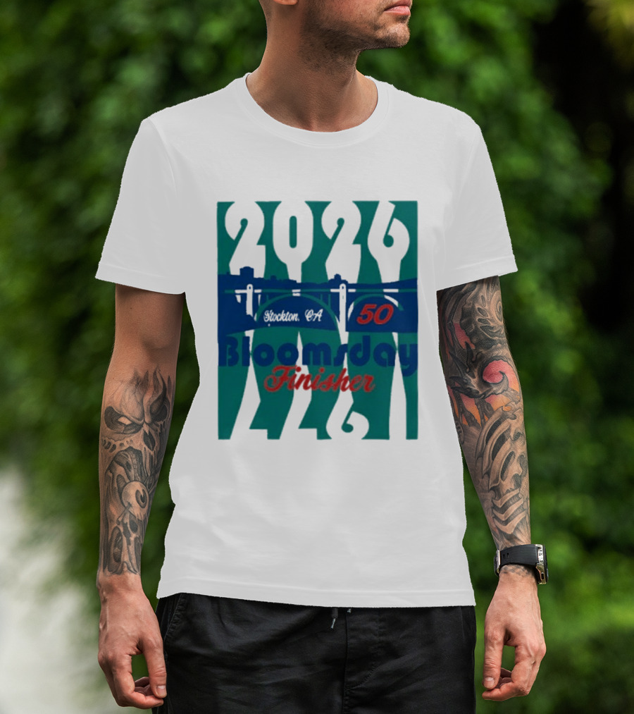 2024 Bloomsday Finisher 50th Annual Race Spokane 12K T-Shirt