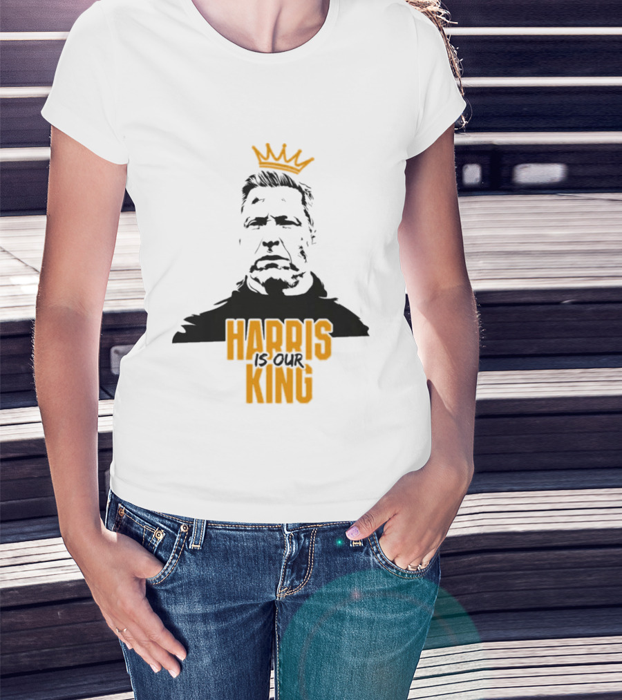 Cambridge United FC Harris Is Our King Crown Portrait 2026 T-Shirt
