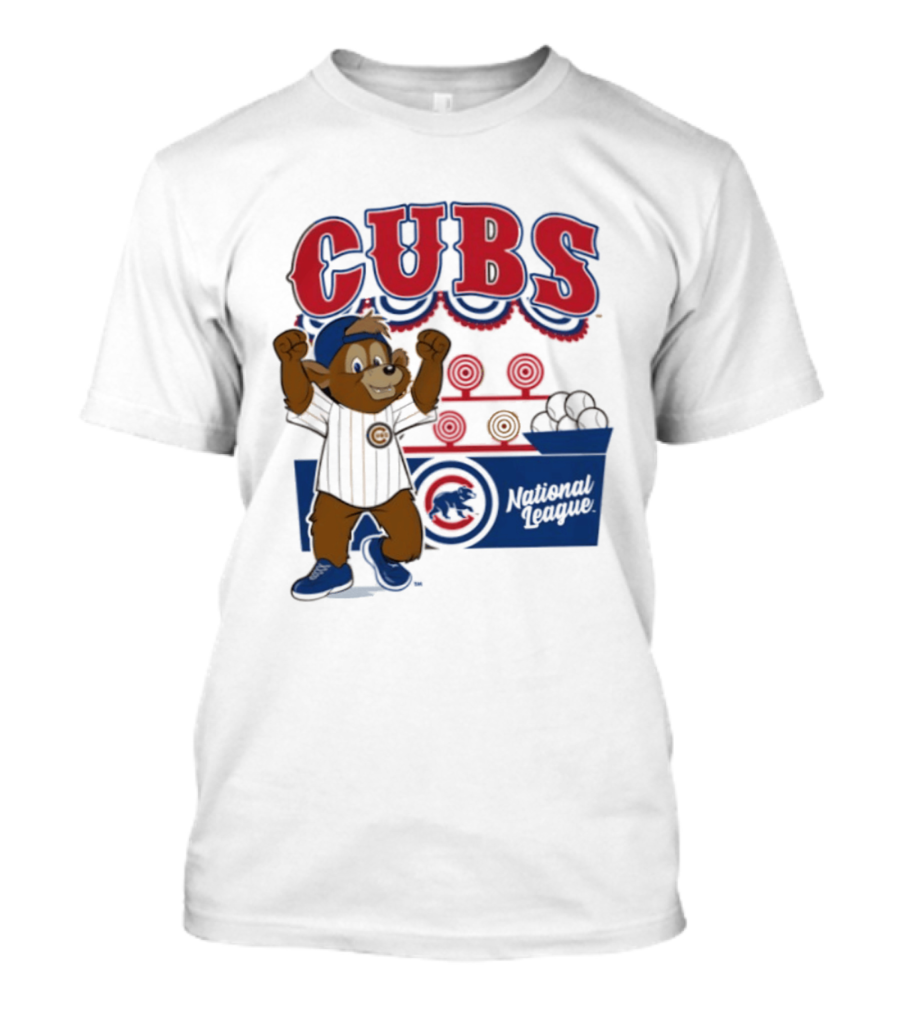 Chicago Cubs National League Carnival Bear Cubs T-Shirt