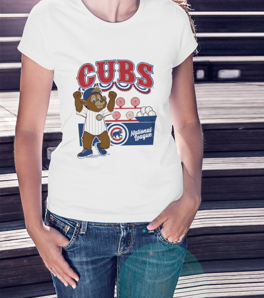 Chicago Cubs National League Carnival Bear Cubs T-Shirt