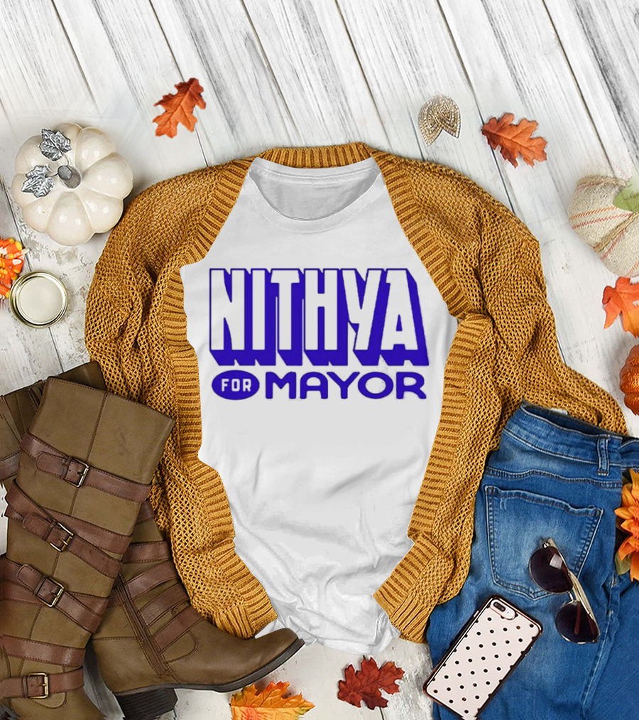 Nithya for Mayor 2026 Election Campaign T-Shirt