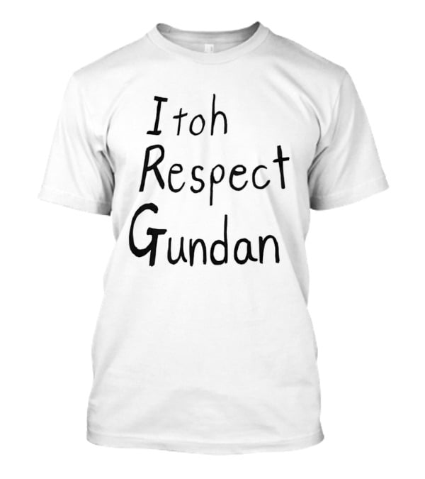 Itoh Respect Gundan Maki Itoh Wrestling Group Merch T-Shirt