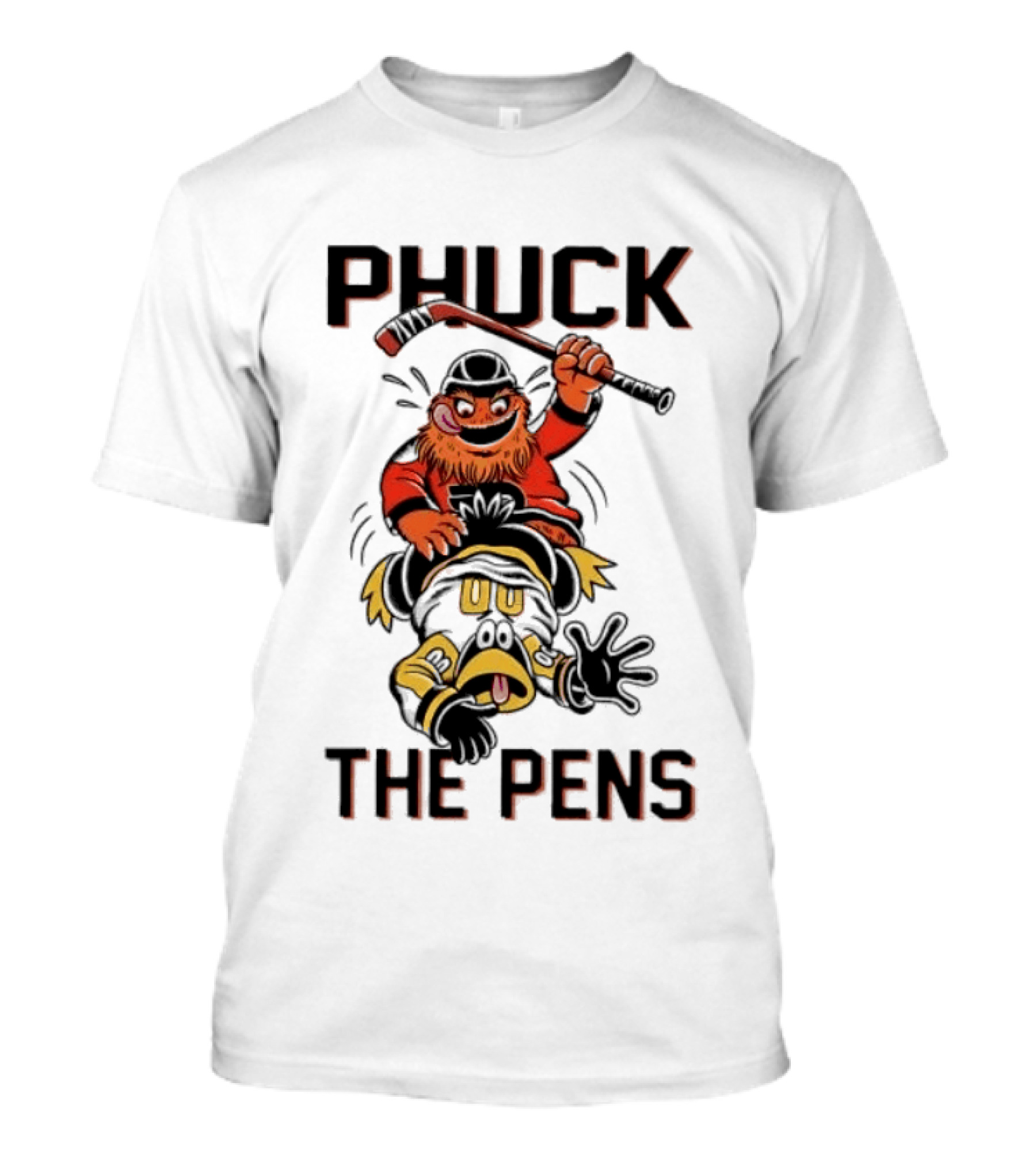 Phuck The Pens Philadelphia Flyers Rivalry Hockey T-Shirt