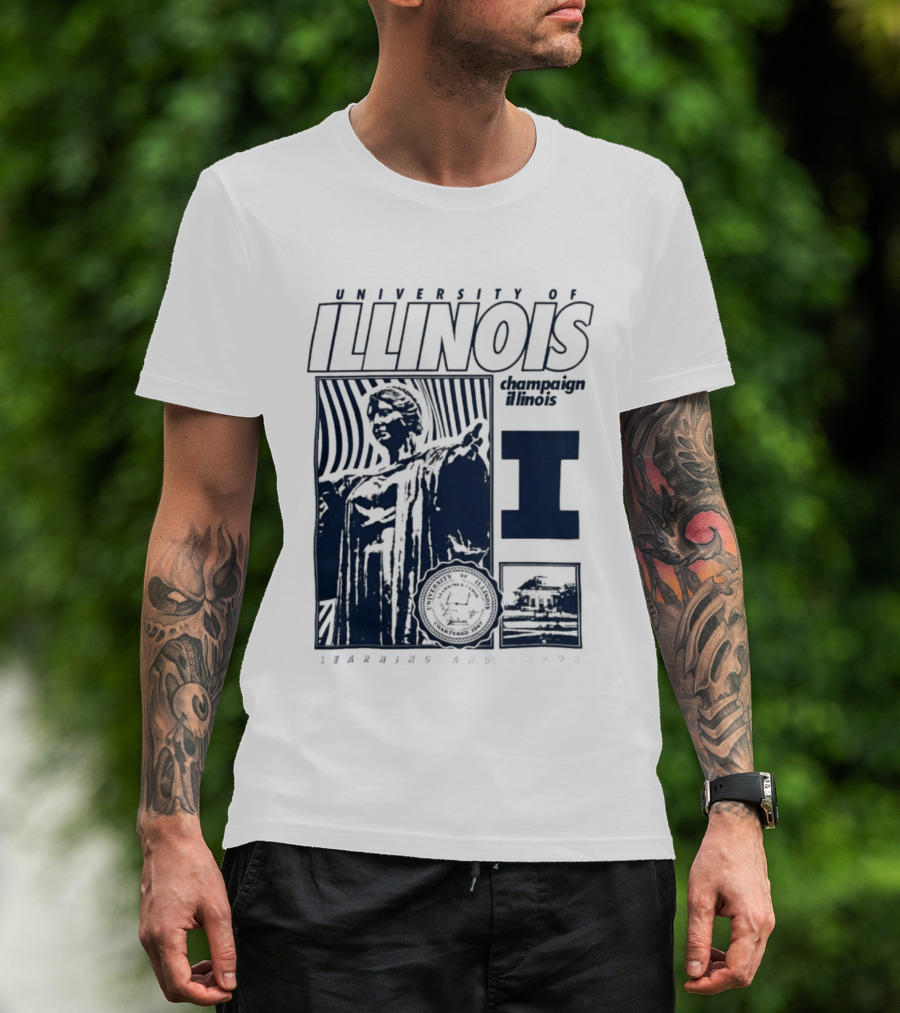 University Of Illinois Alma Mater Champaign Urbana Gameday Spirit T-Shirt