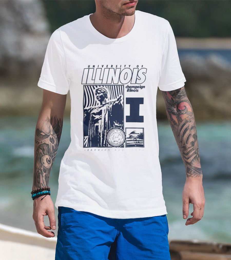 University Of Illinois Alma Mater Champaign Urbana Gameday Spirit T-Shirt