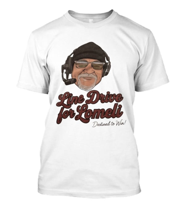 Line Drive For Lomeli Destined To Win T-Shirt