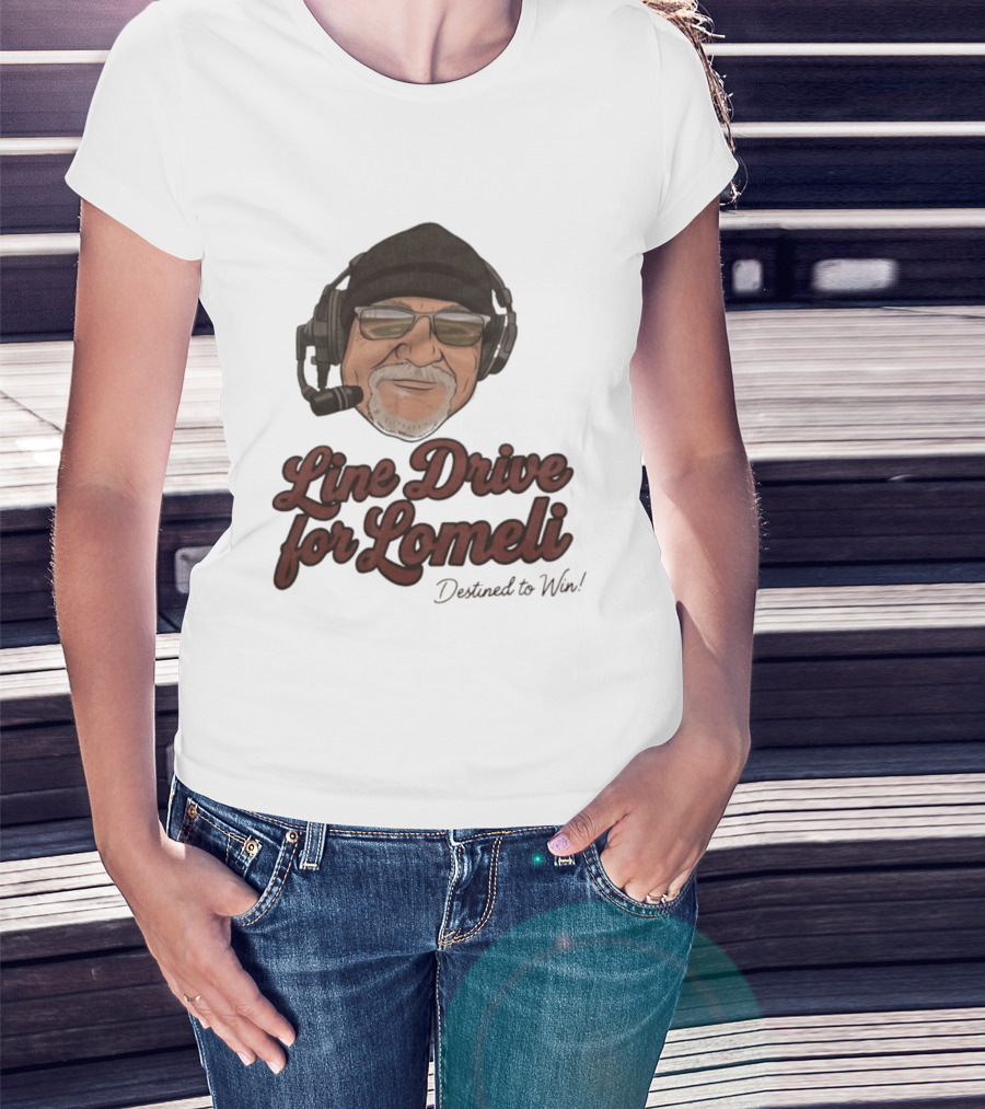 Line Drive For Lomeli Destined To Win T-Shirt