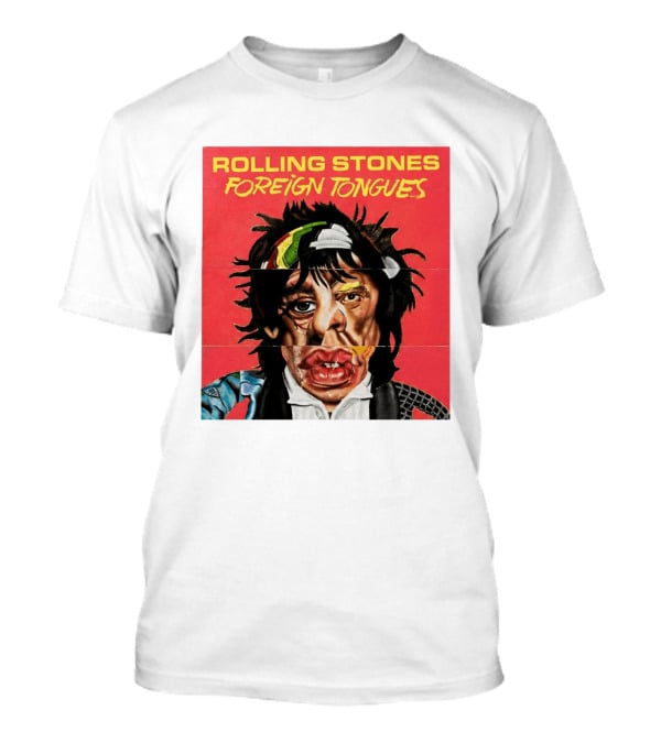 The Rolling Stones Foreign Tongues Album Cover Art 2026 T-Shirt