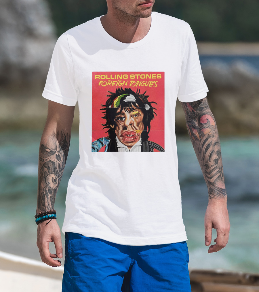 The Rolling Stones Foreign Tongues Album Cover Art 2026 T-Shirt