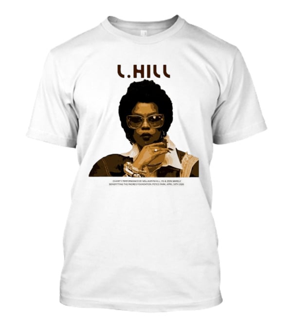 Ms Lauryn Concert Hill MLH Charity Dinner On The Diamond T-Shirt