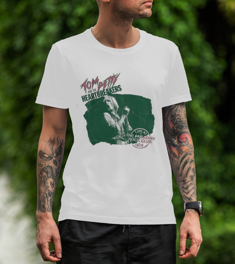 Tom Petty Live At The Paradise Rock Club Boston 1978 T-Shirt