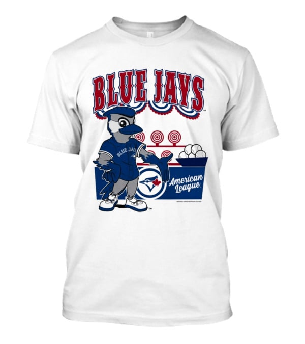 Toronto Blue Jays Mitchell Ness Step Back Up Cream American League T-Shirt