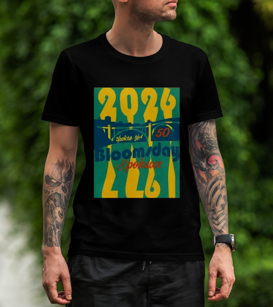 2026 Spokane Bloomsday 50th Race Hometown Pride Celebration T-Shirt