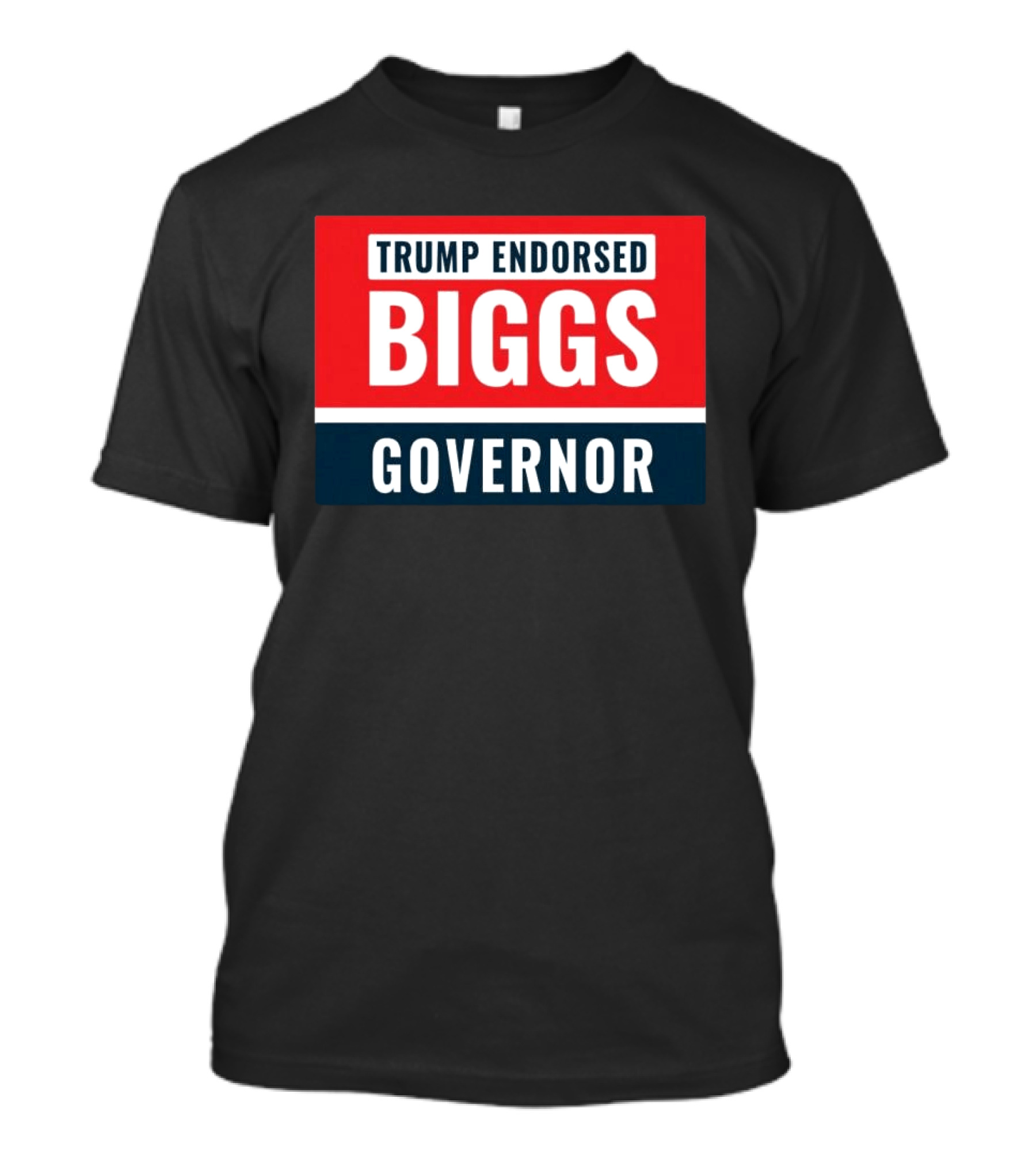 Biggs Governor Trump Endorsed Garment Dyed T-Shirt