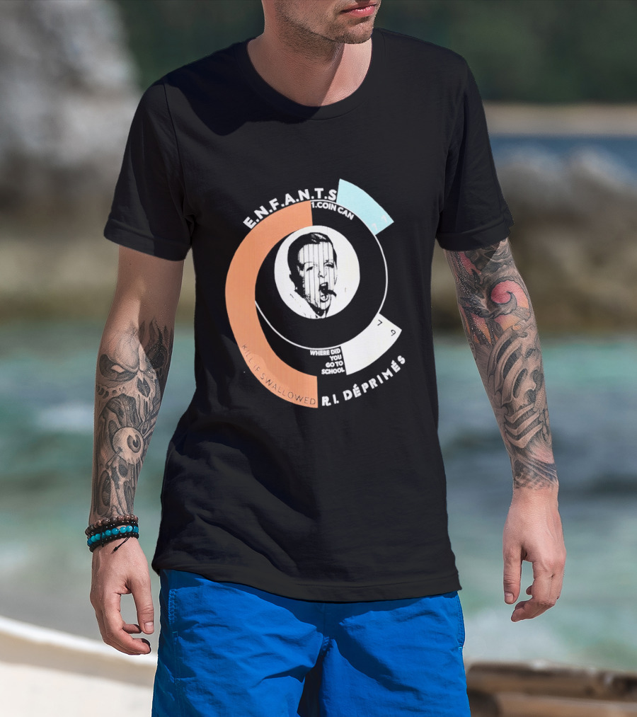 Enfants Riches Déprimés Snake Boy Killed Swallowed Deprived Rib T-Shirt