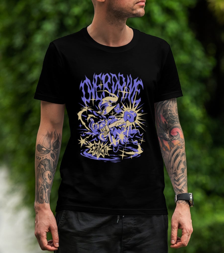 Final Fantasy Overdrive Explosive Cosmic Guitar Power T-Shirt