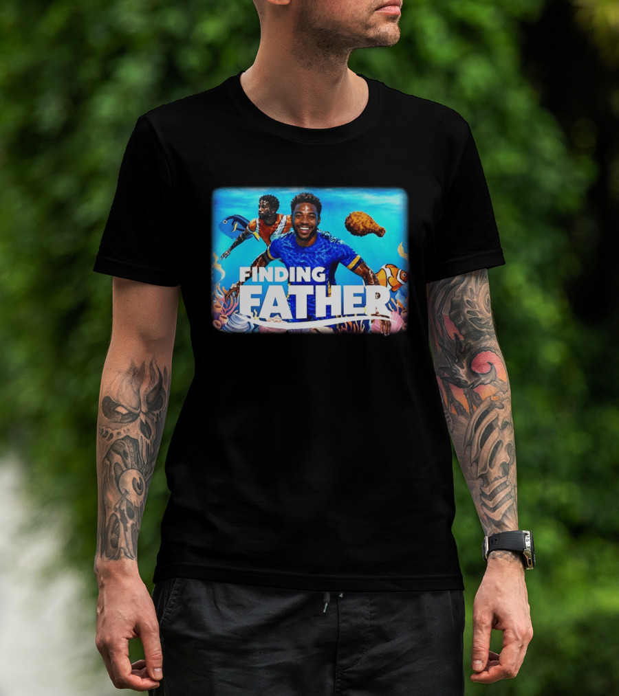 Finding Father Underwater Adventure With Fish And Coral T-Shirt
