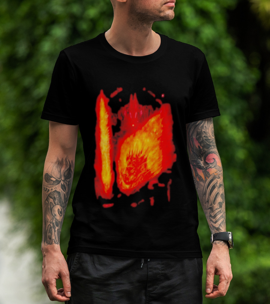 Flame Knight Fire Armor Blaze T-Shirt