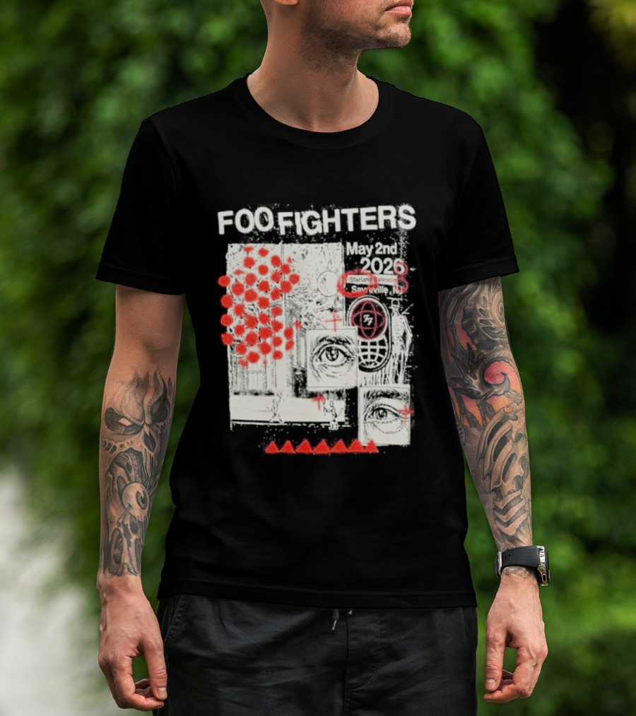 Foo Fighters Sayreville New Jersey 2026 Starland Ballroom May 2nd Your Favorite Toy T-Shirt