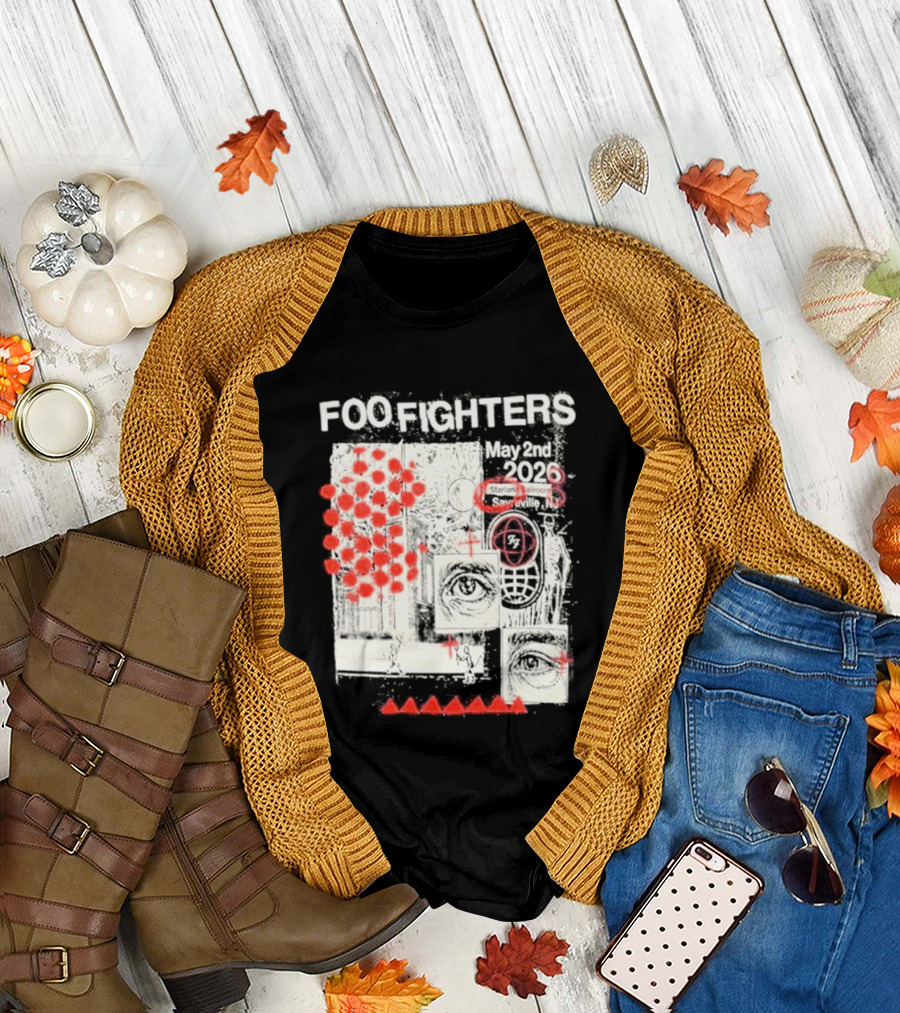 Foo Fighters Sayreville New Jersey 2026 Starland Ballroom May 2nd Your Favorite Toy T-Shirt
