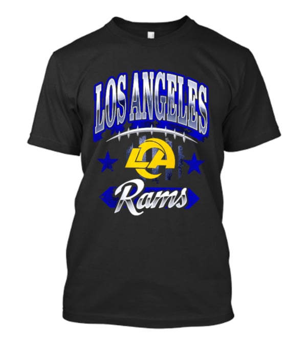 Los Angeles Rams Americana 2026 Stars And Football T-Shirt