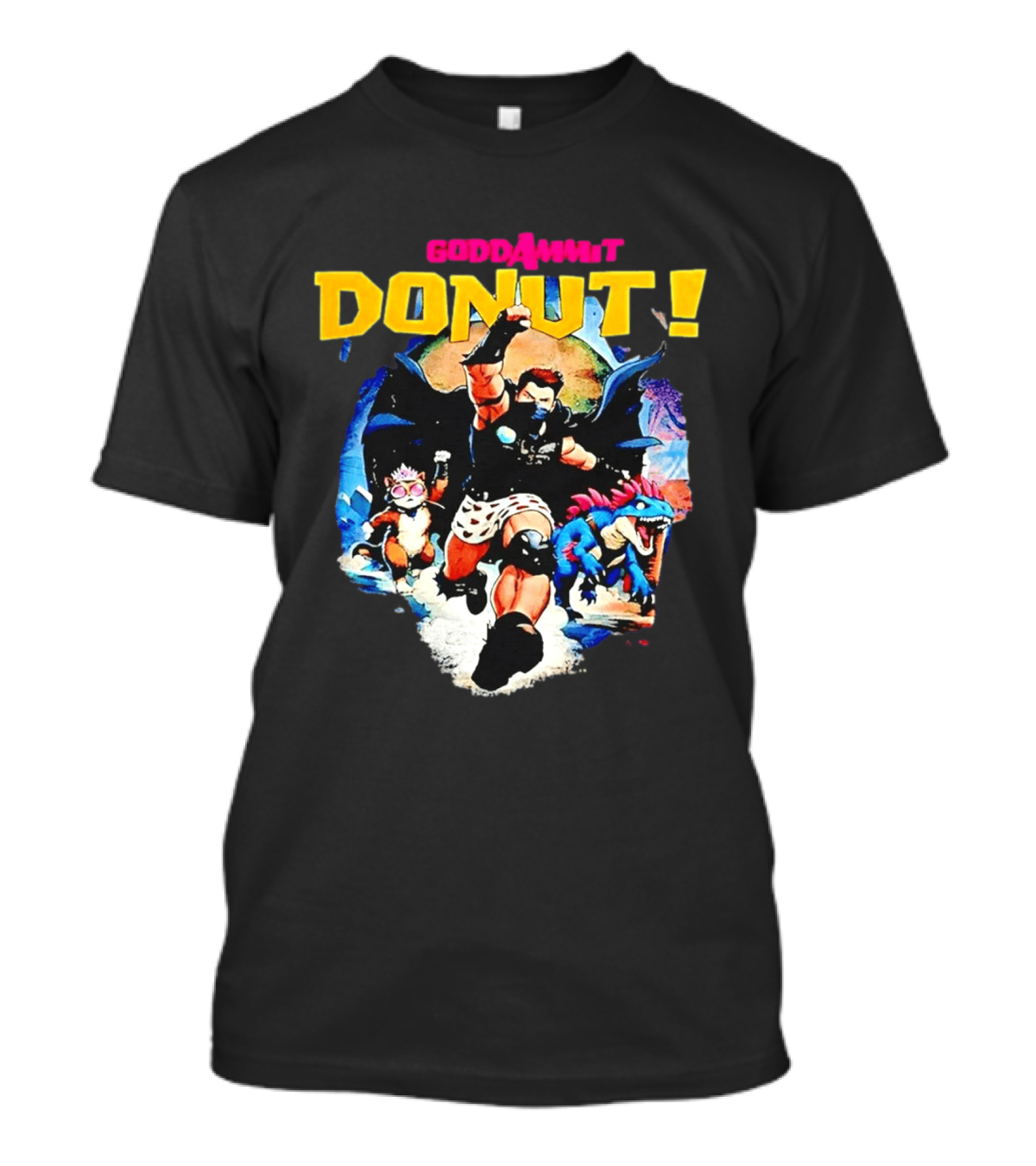 Goddamnit Donut Mongo Dungeon Crawler Carl Adventure T-Shirt