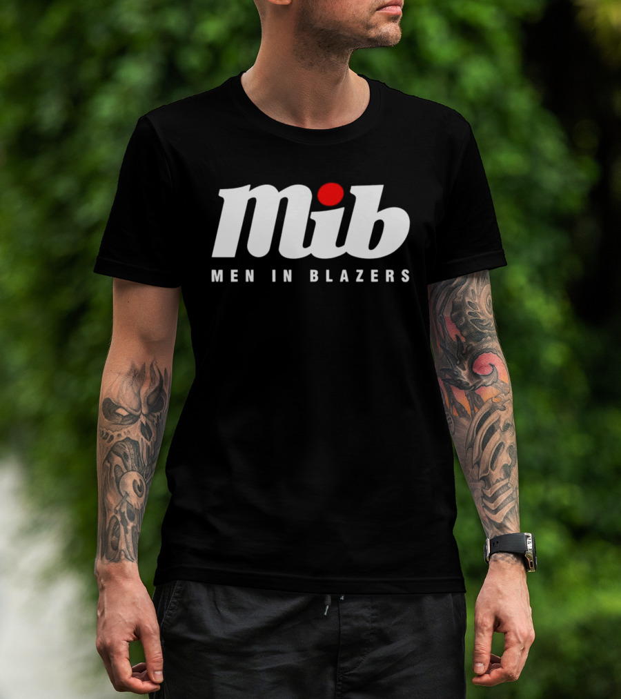 Mib Men In Blazers Red Dot T-Shirt