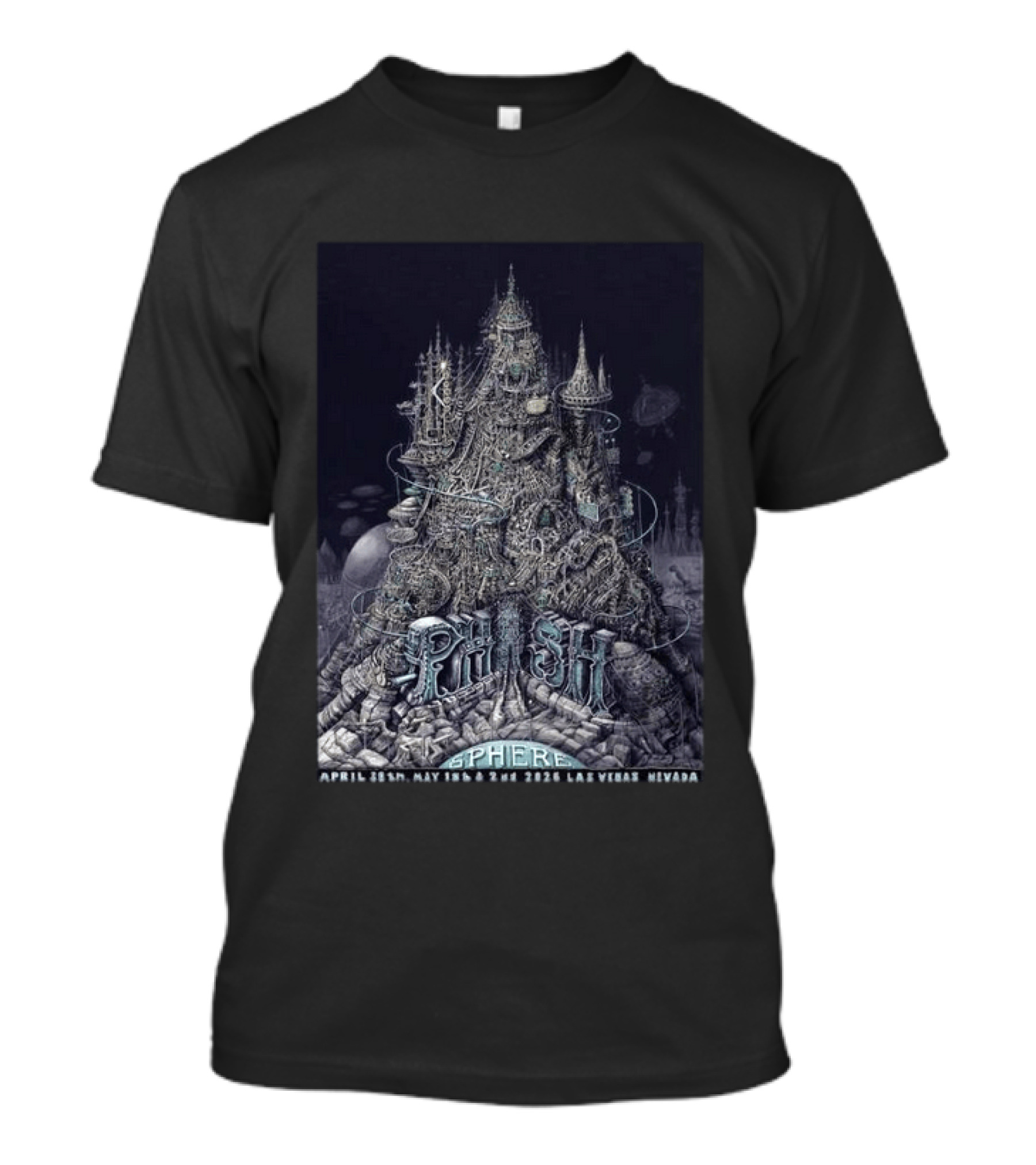 Phish Live At Sphere Las Vegas 2026 April 18 May 1 2 2026 T-Shirt
