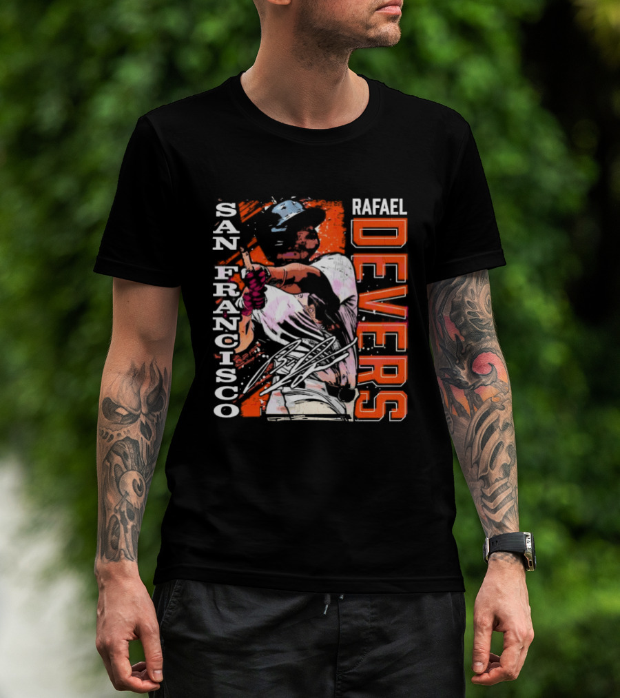 Rafael Devers San Francisco Baseball T-Shirt