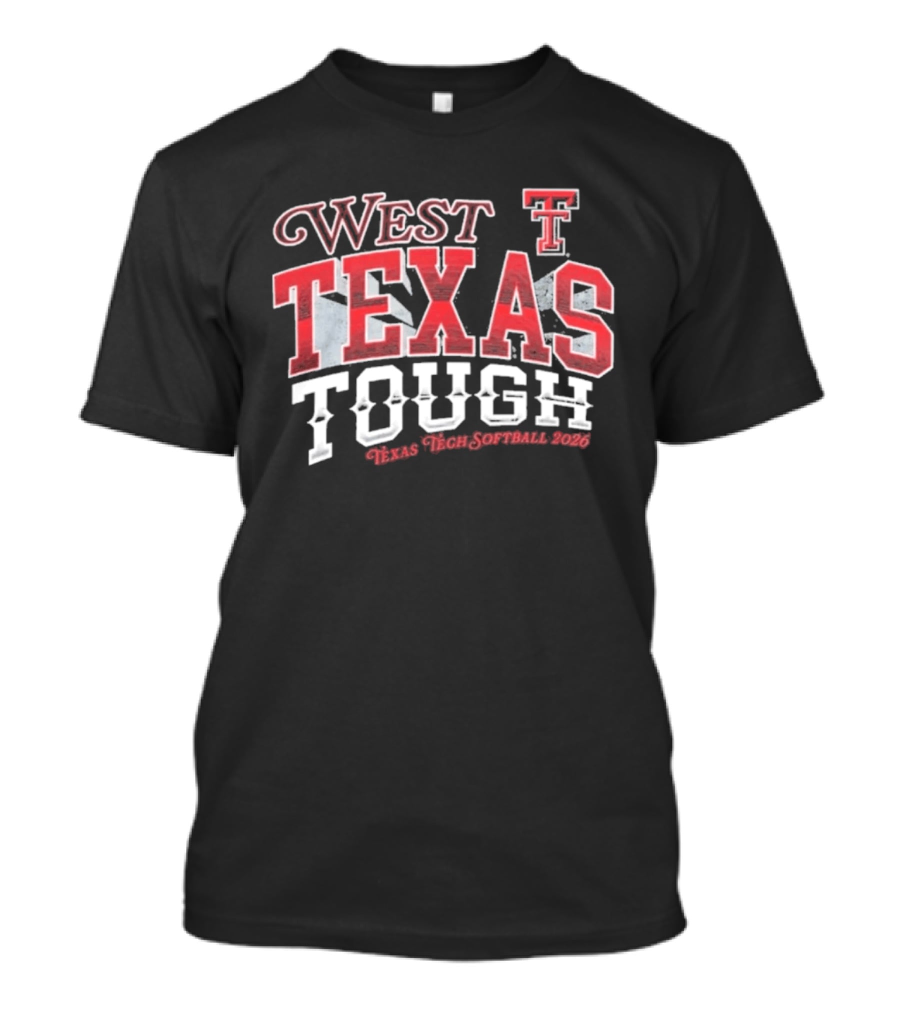 West Texas Tough Texas Tech Softball 2026 T-Shirt