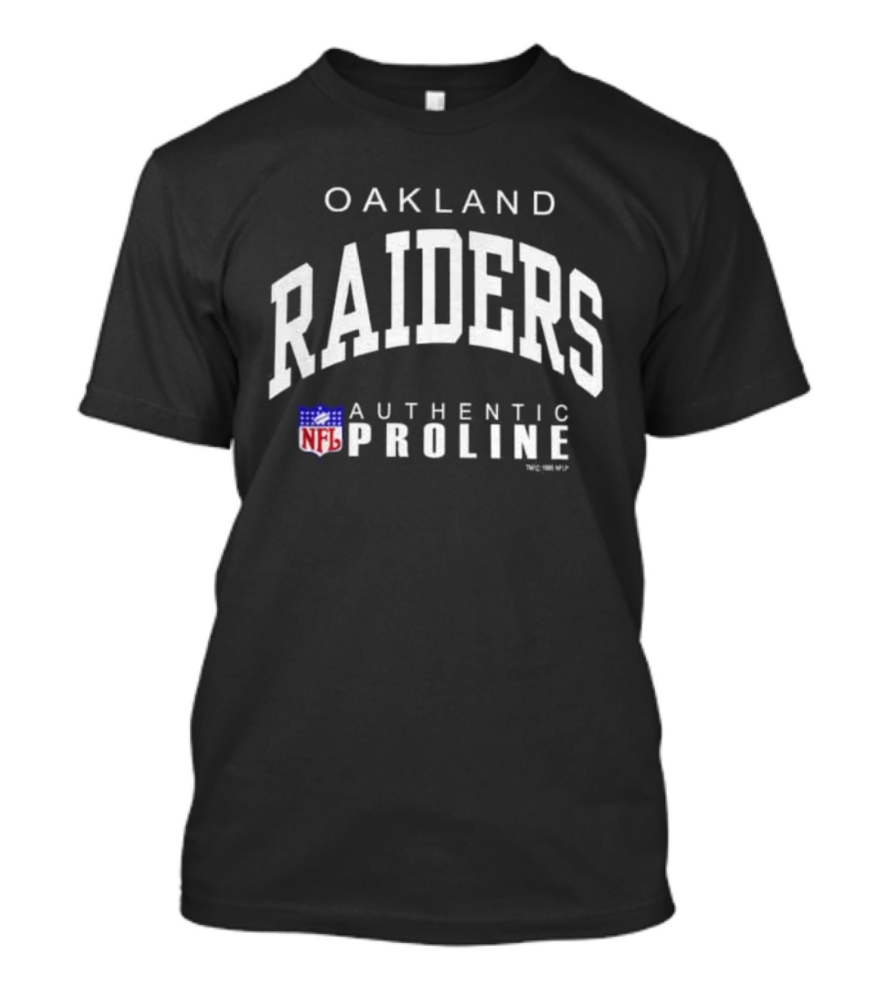 Oakland Raiders Authentic Pro Line NFL 1995 T-Shirt