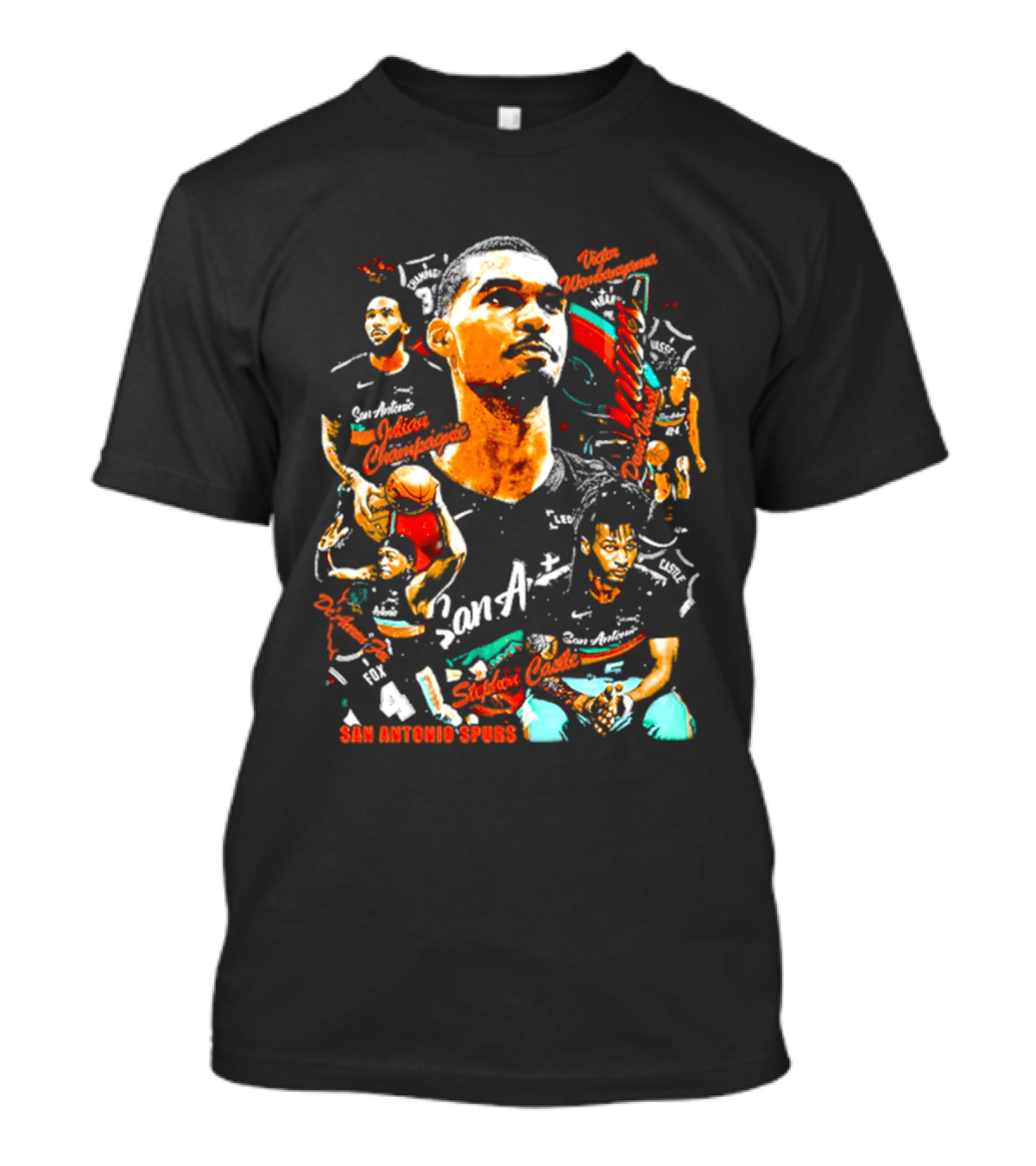 San Antonio Spurs Basketball Legend T-Shirt