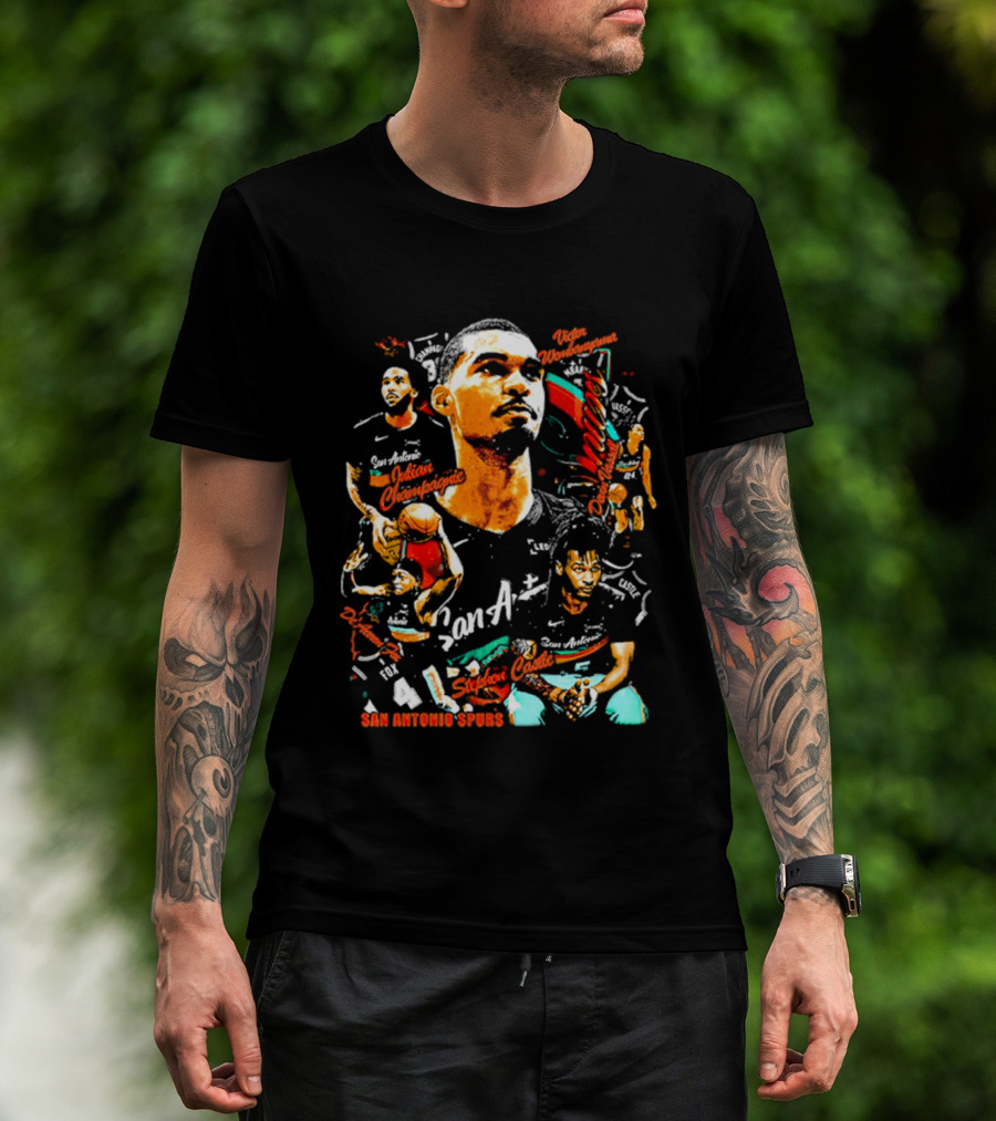 San Antonio Spurs Basketball Legend T-Shirt