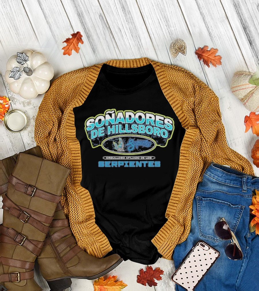 Soñadores De Hillsboro Serpientes Copa De La Diversion Baseball T-Shirt
