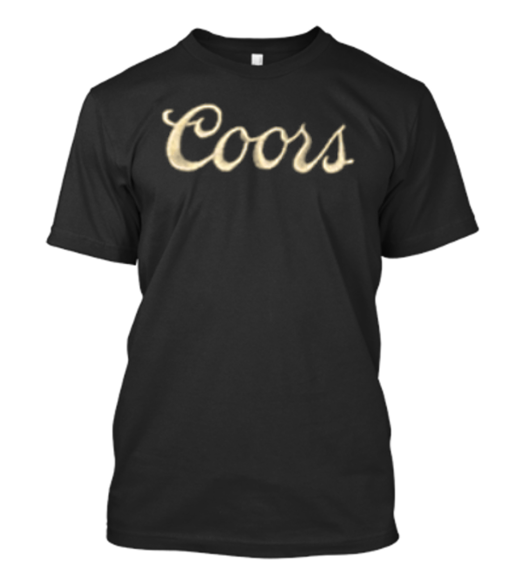 Surdimensionné Coors Original Vintage Style Imprimé T-Shirt