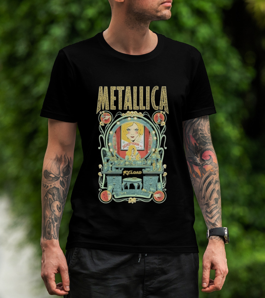 Metallica Reload The Memory Remains T-Shirt