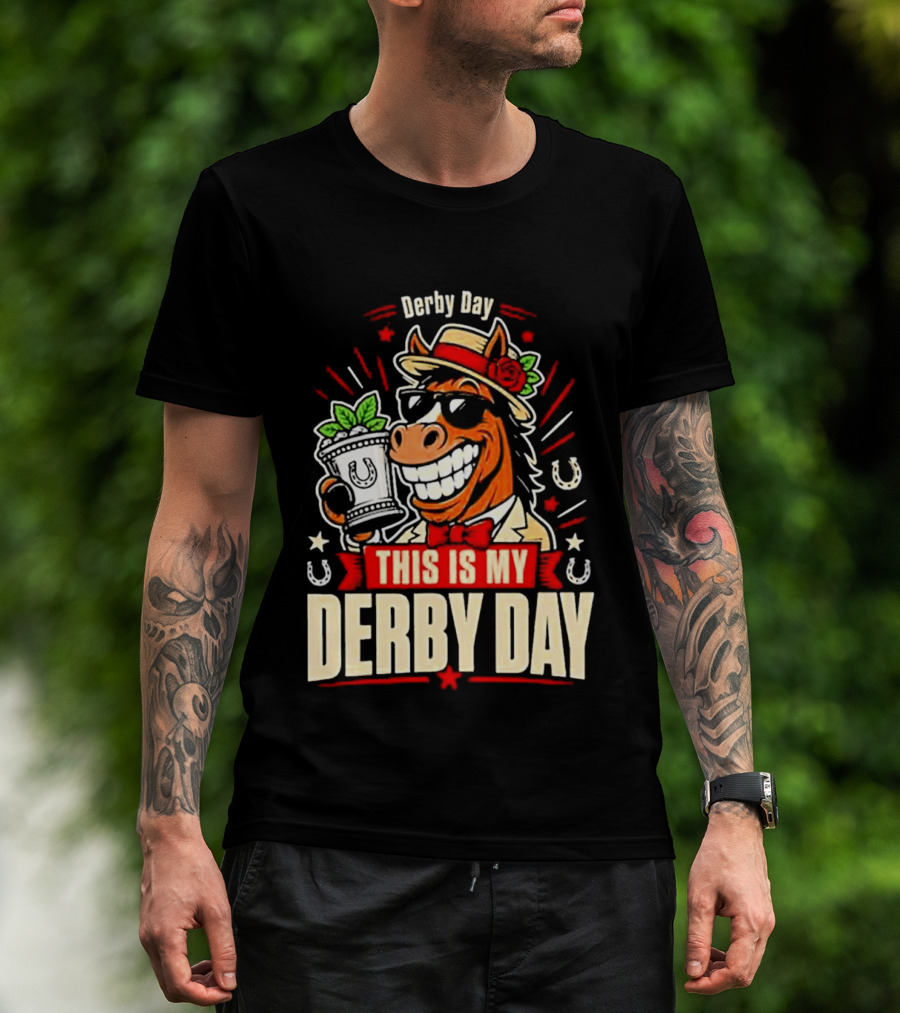 Derby Day Mint Julep Horse Party T-Shirt