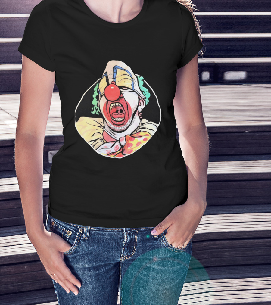 Yucko The Clown Retro Cartoon Style Bold Expression T-Shirt