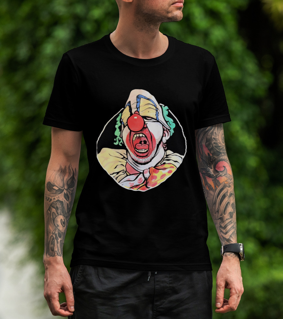 Yucko The Clown Retro Cartoon Style Bold Expression T-Shirt