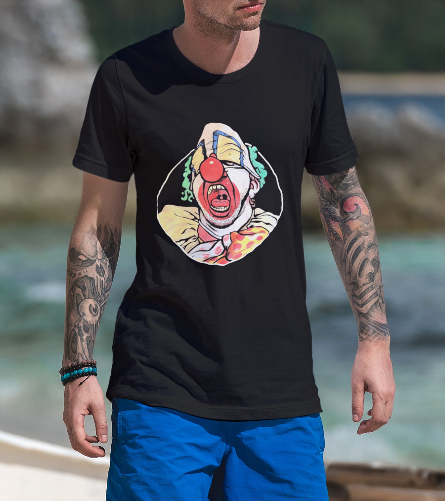 Yucko The Clown Retro Cartoon Style Bold Expression T-Shirt