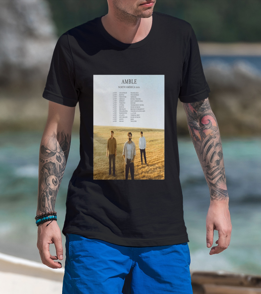 Amble Fall Tour 2026 T-Shirt