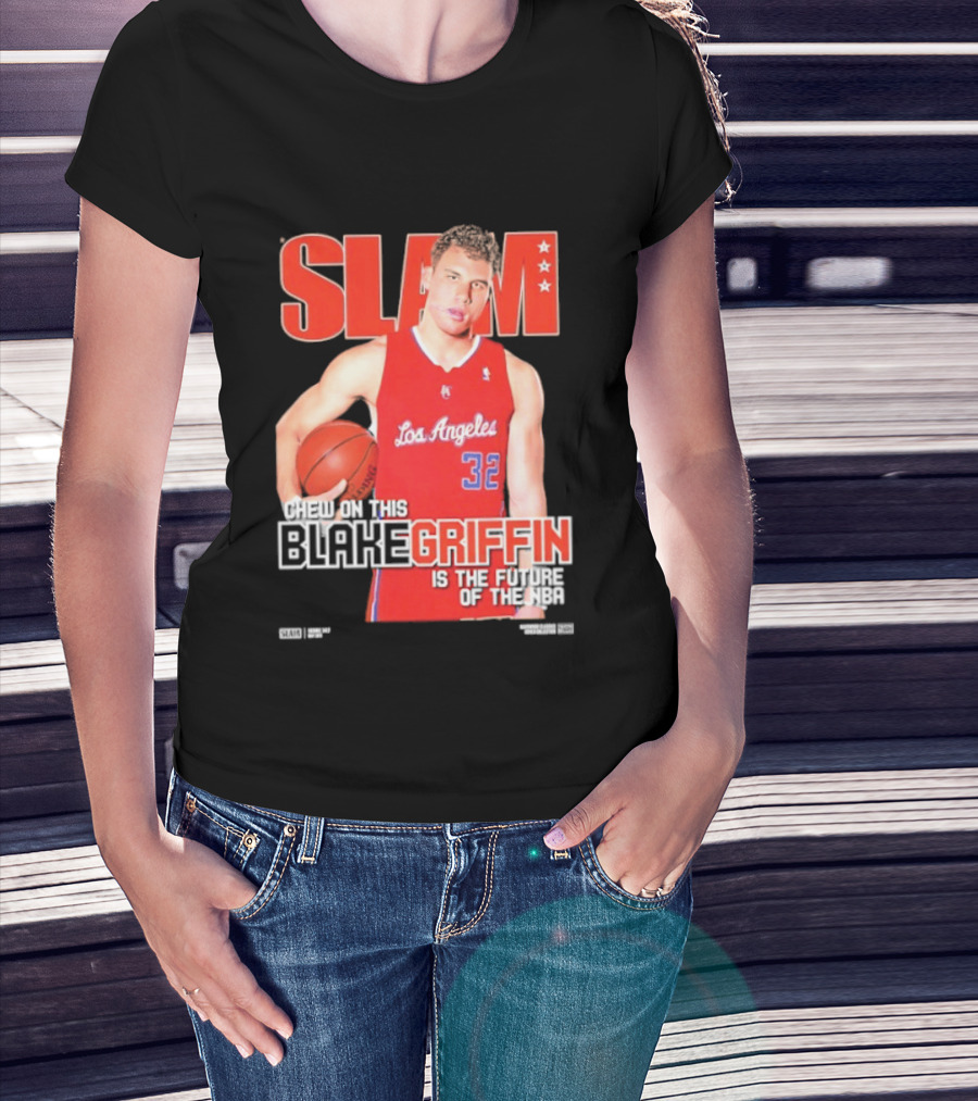 SLAM Los Angeles Clippers Blake Griffin Chew On This Is The Future Of The NBA T-Shirt