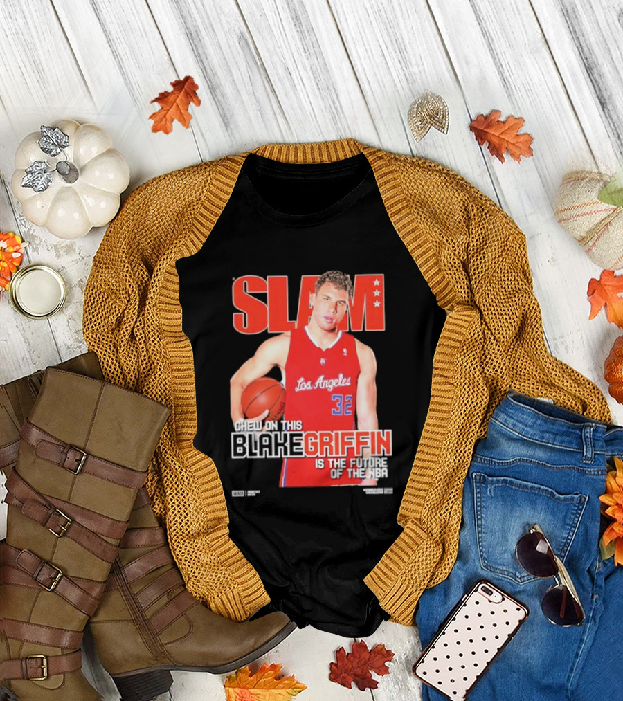 SLAM Los Angeles Clippers Blake Griffin Chew on This is the Future of the NBA T-Shirt